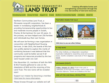 Tablet Screenshot of landtrustduluth.org